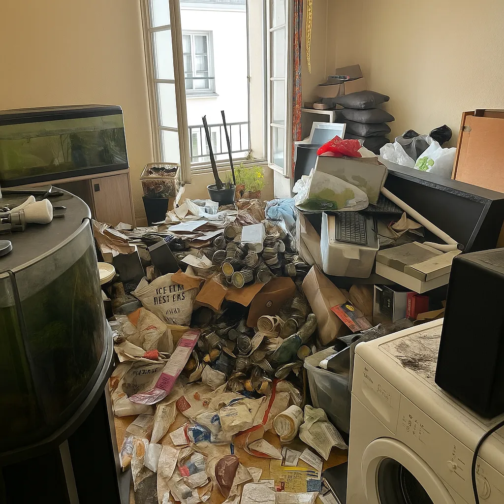 avant-nettoyage-syndrome-diogene-salon Avant / après nettoyage extrême à Quimper